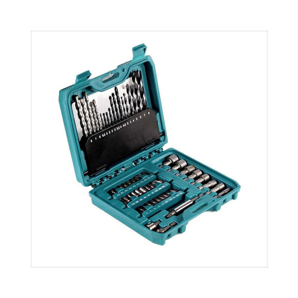 Coffret 60 accessoires perçage vissage Makita P-90358