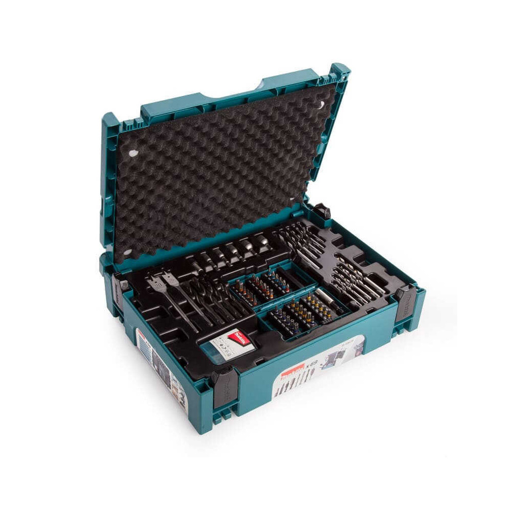 Coffret 69 accessoires Makita B-49638 en Makpac