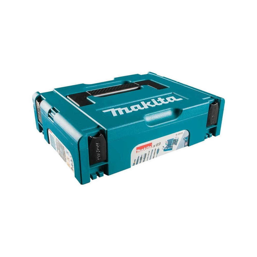 Coffret 69 accessoires Makita B-49638 en Makpac