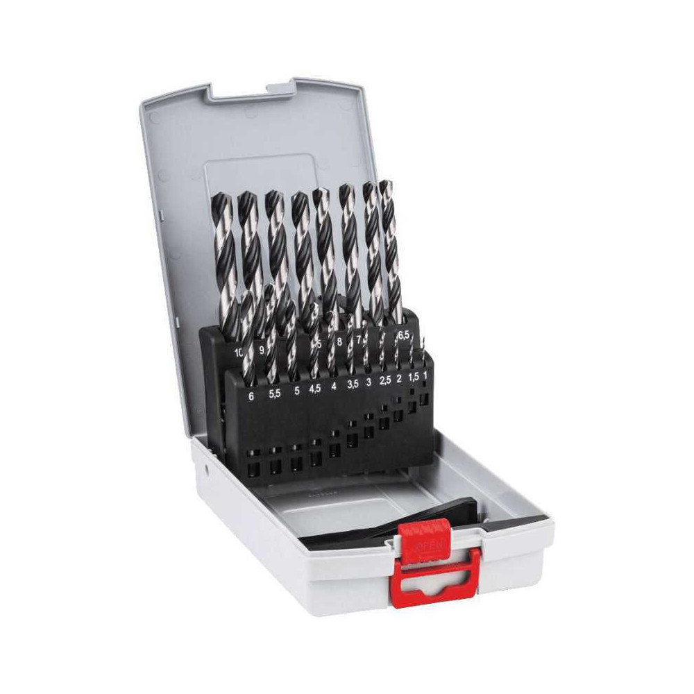Kit de forets à hélice HSS PointTeQ Bosch 2608577351