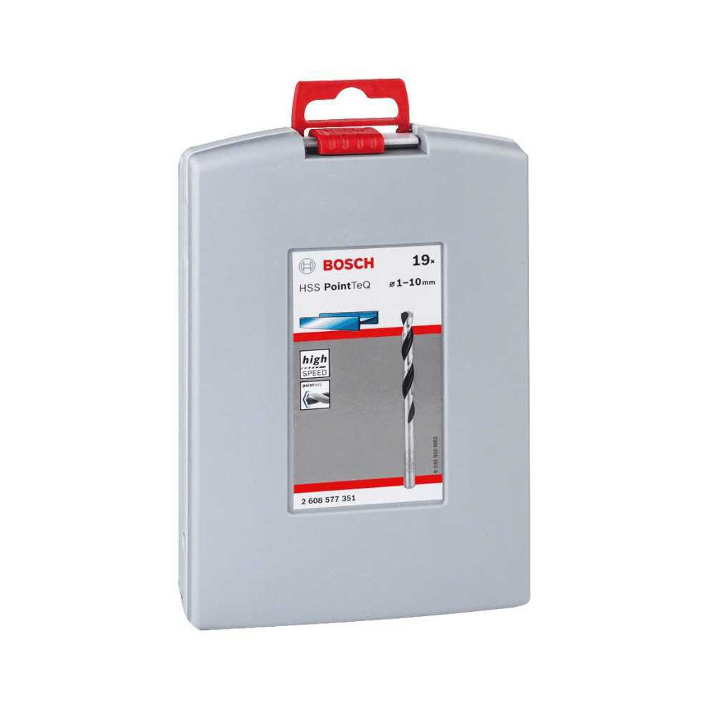Kit de forets à hélice HSS PointTeQ Bosch 2608577351