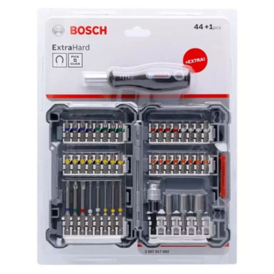 Coffret 45 embouts de vissage Bosch 2607017693