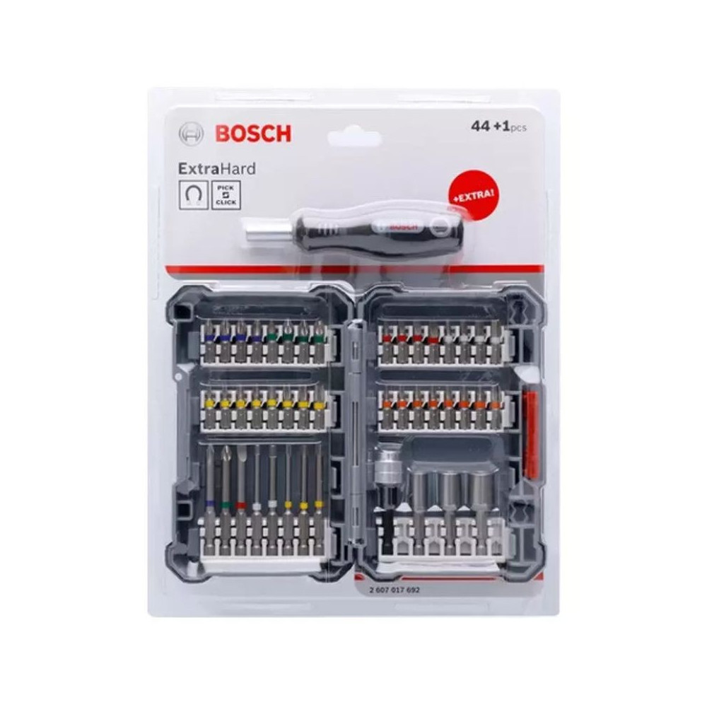 Coffret 45 embouts de vissage Bosch 2607017693