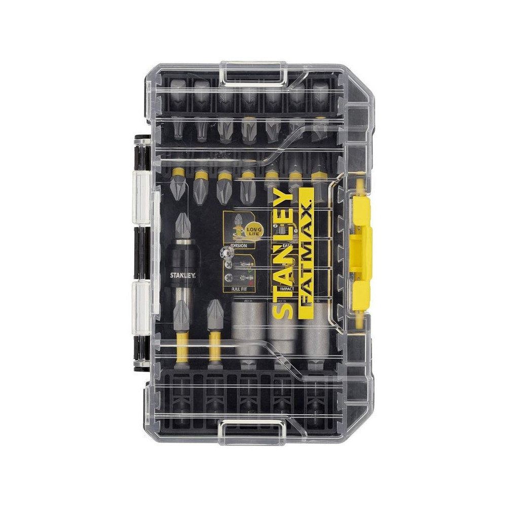 Coffret d'embout impact torsion fatmax 32 pcs Stanley STA88557-XJ