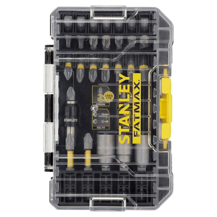 Coffret d'embout impact torsion fatmax 32 pcs Stanley STA88557-XJ