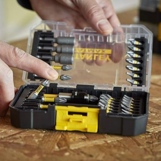 Coffret d'embout impact torsion fatmax 32 pcs Stanley STA88557-XJ