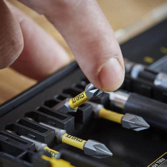 Coffret d'embout impact torsion fatmax 32 pcs Stanley STA88557-XJ