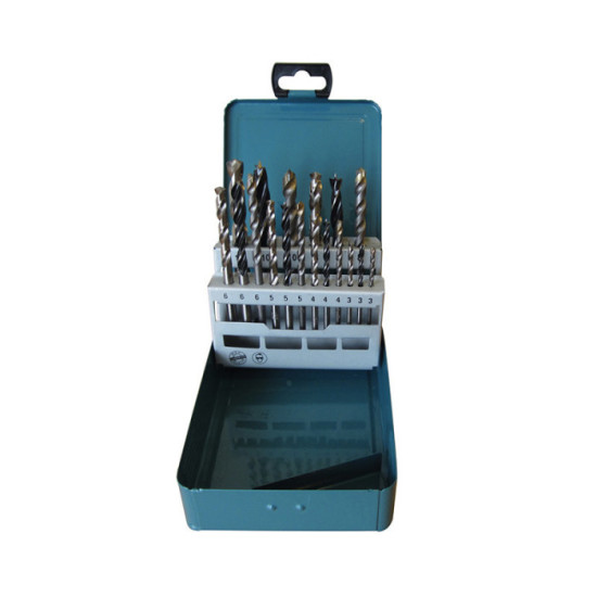 Coffret 18 forets Makita D-46202 bois métal béton