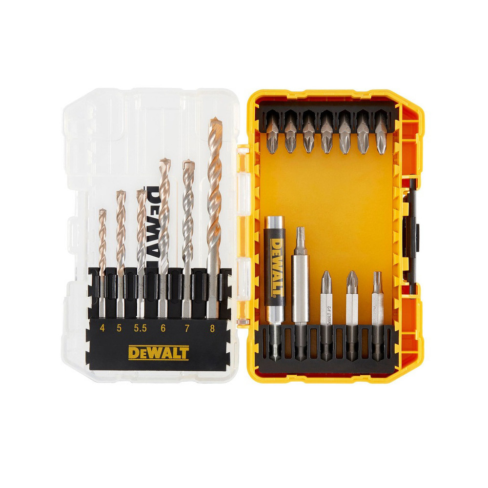 Coffret vissage et perçage 19 pcs DeWalt DT70712-QZ