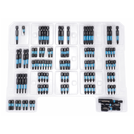 Coffret 100 embouts Makita E-24826 Impact Black