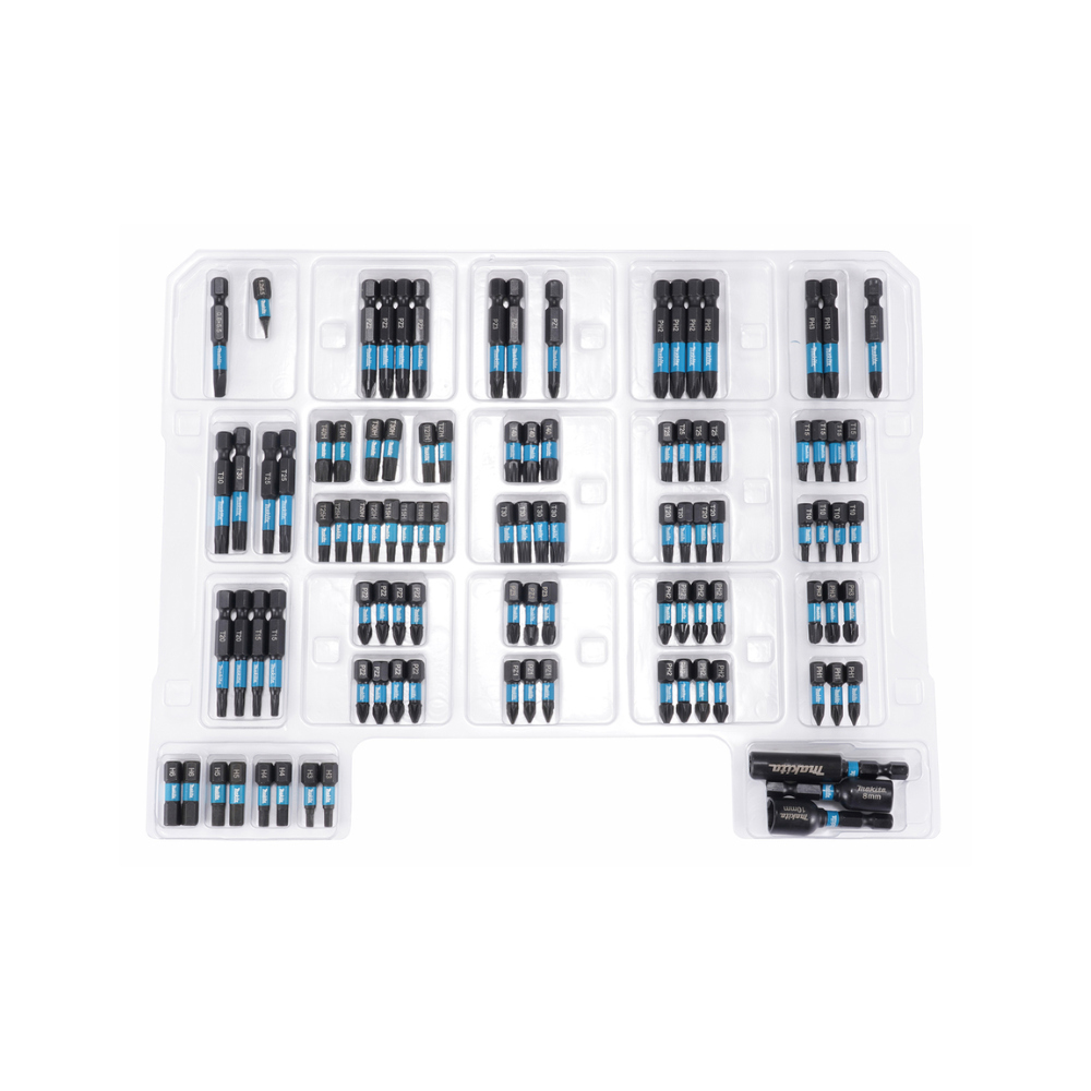 Coffret 100 embouts Makita E-24826 Impact Black