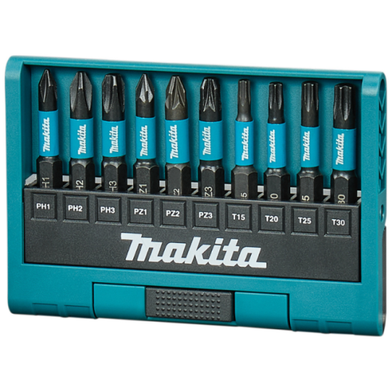 Coffret 10 embouts Makita E-12011 Impact Black HT