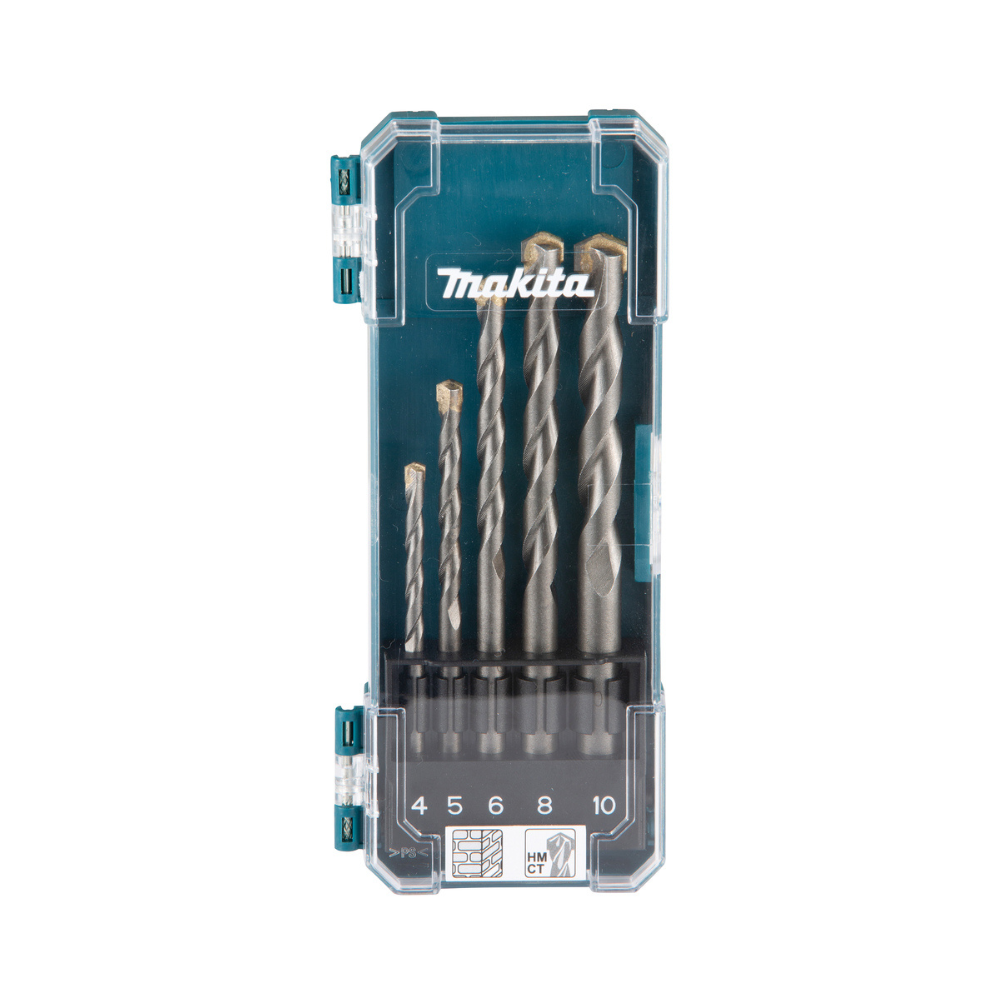 Coffret 5 forets béton Makita D-72877