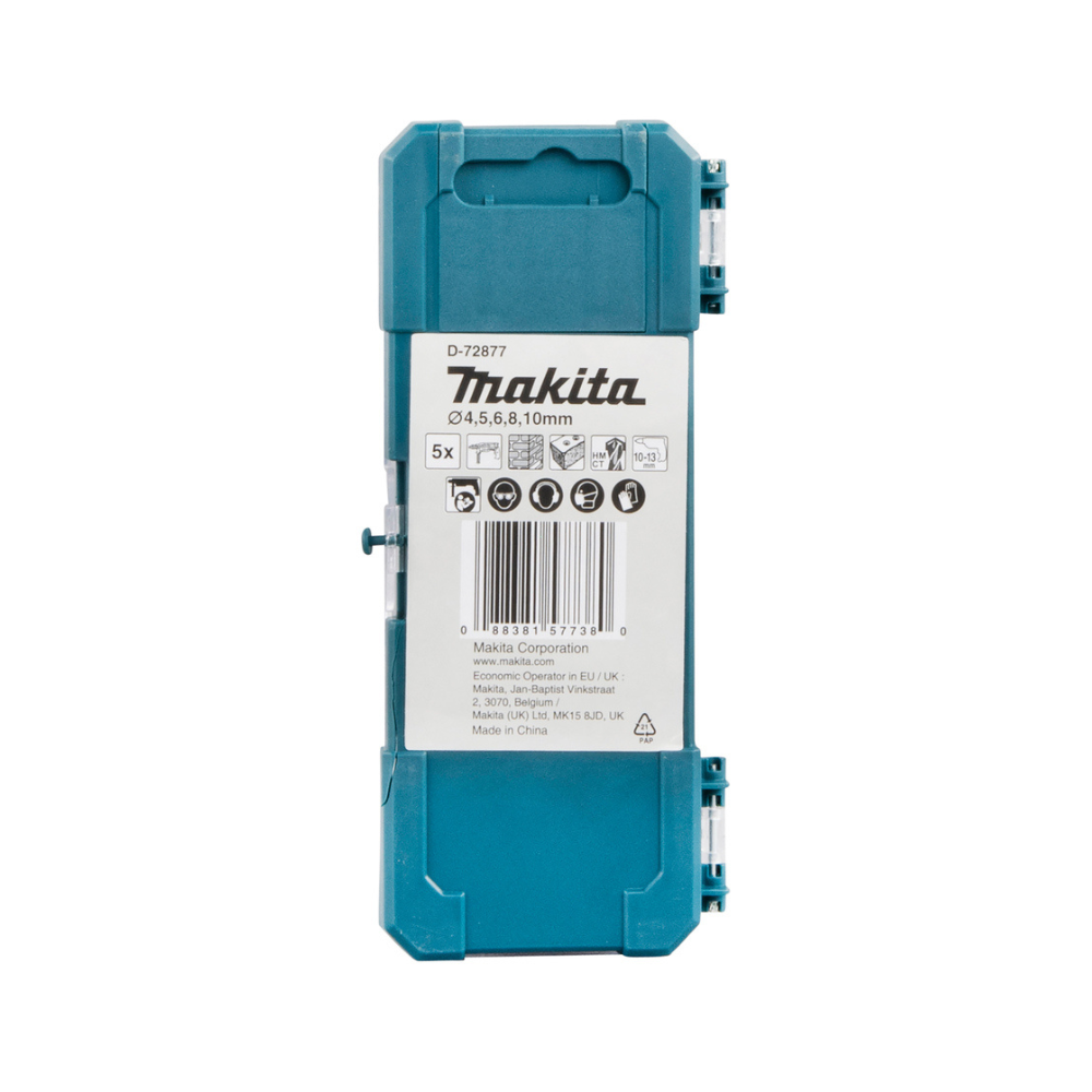 Coffret 5 forets béton Makita D-72877