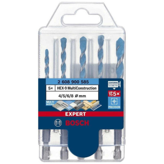 Coffret de 5 forets Bosch Professional 2608900585