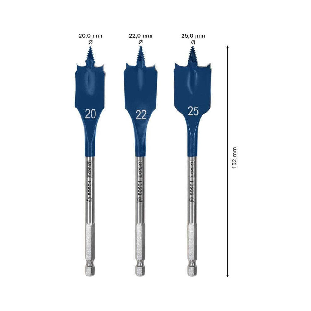 Coffret de mèches plates Bosch Professional 2608900331
