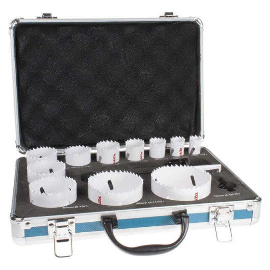 Coffret 14 scies cloches bi-métal Makita D-47298