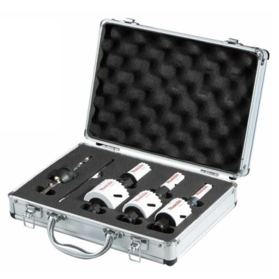 Coffret 6 scies cloches EzyChange Makita E-12326