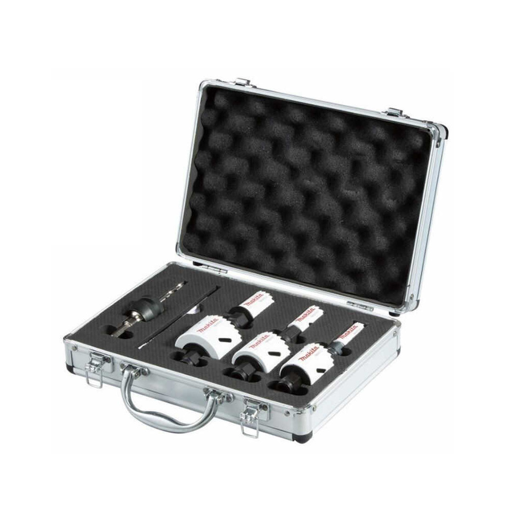 Coffret 6 scies cloches EzyChange Makita E-12326