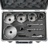Coffret 9 scies cloches TCT Makita D-51297