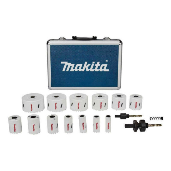 Coffret 16 scies cloches bi-métal Makita D-47307