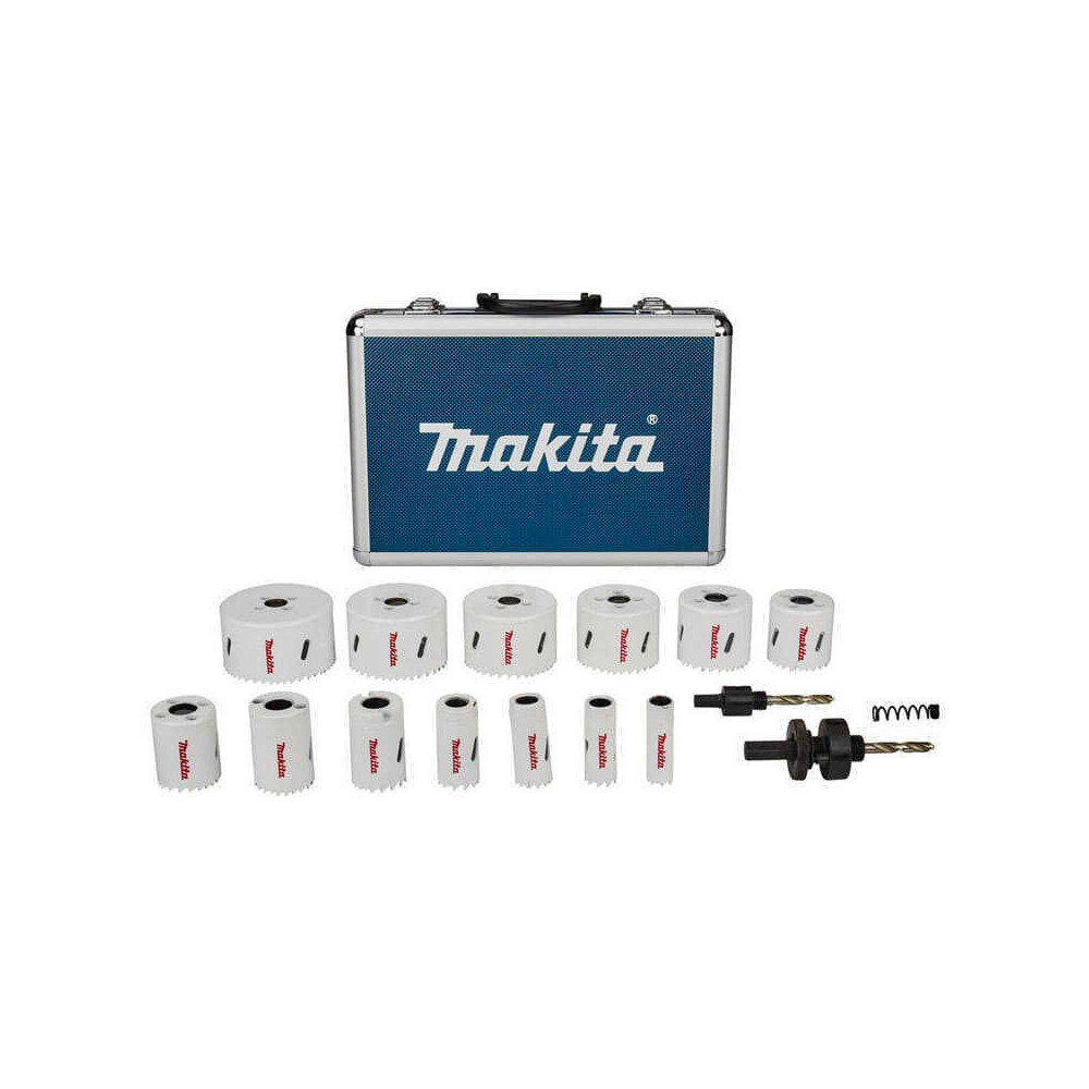 Coffret 16 scies cloches bi-métal Makita D-47307