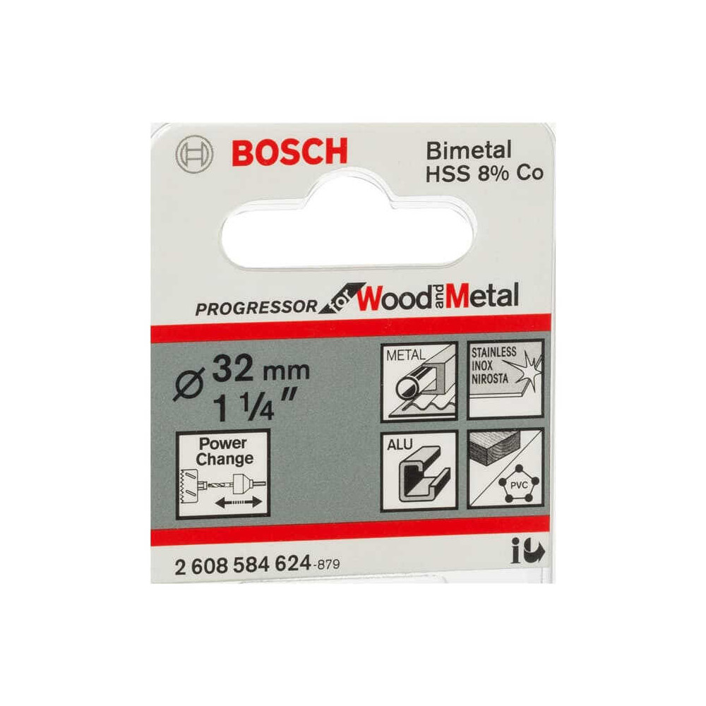 Scie trépan Bosch Progressor Ø 32 mm 2608584624