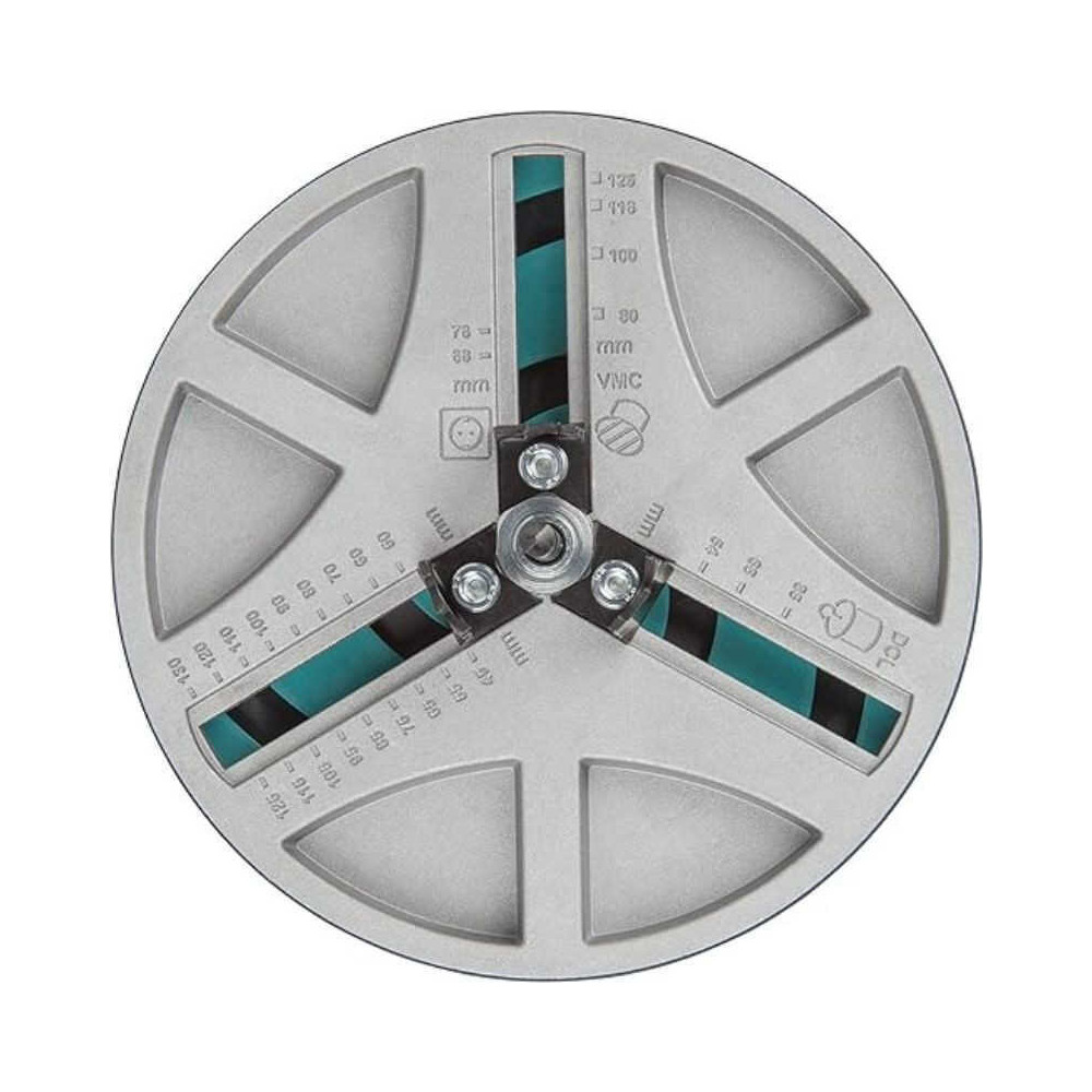 Scie cloche réglable Wolfcraft 5978000 Ø 45 à 130 mm