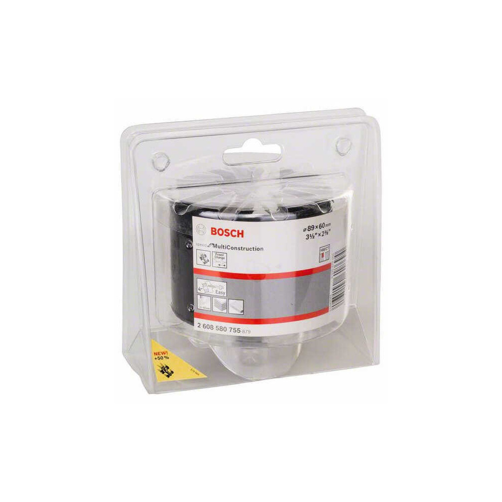Scie trépan Bosch 2608580755 Ø89 mm carbure