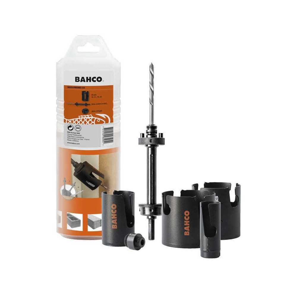 Coffret de scies trépans Superior Bahco 3833-PROMO-42