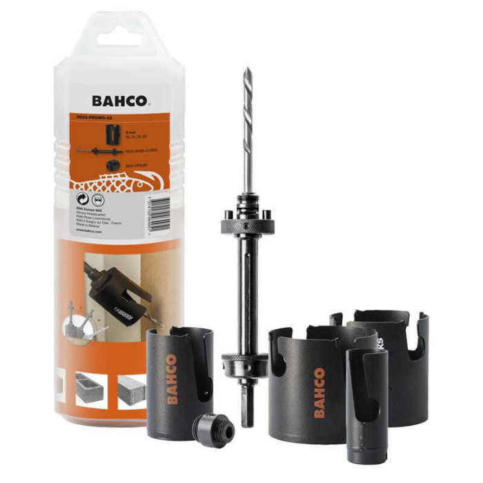 Coffret de scies trépans Superior Bahco 3833-PROMO-42