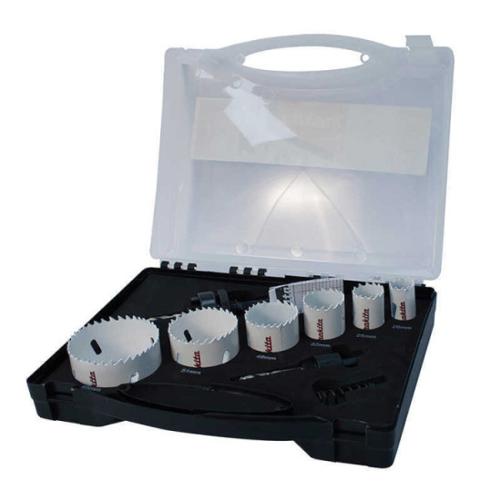 Coffret 6 scies cloches bi-métal Makita D-47139