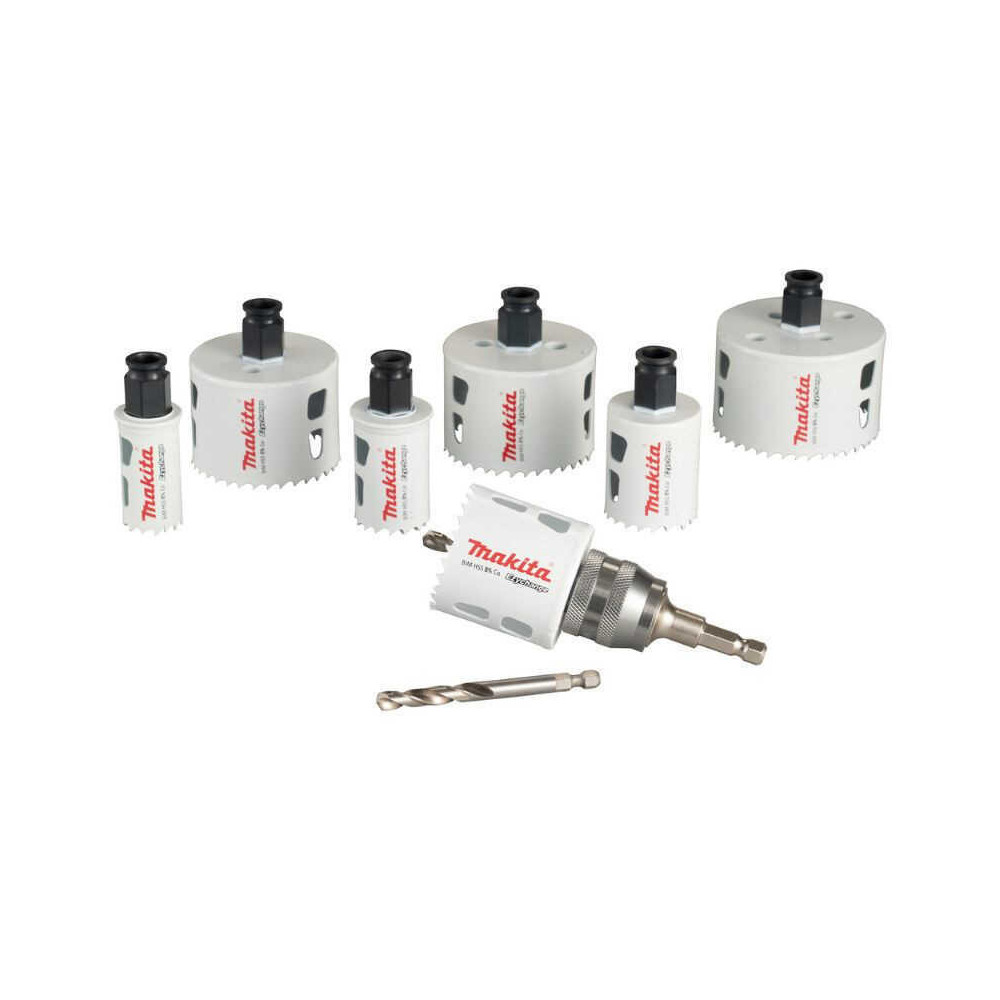 Coffret 7 scies cloches EzyChange Makita E-12295