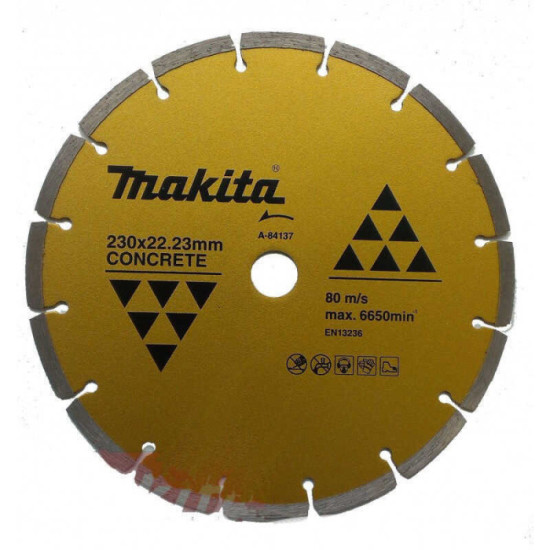 Disque diamant Makita A-84137 230 mm brique tuile