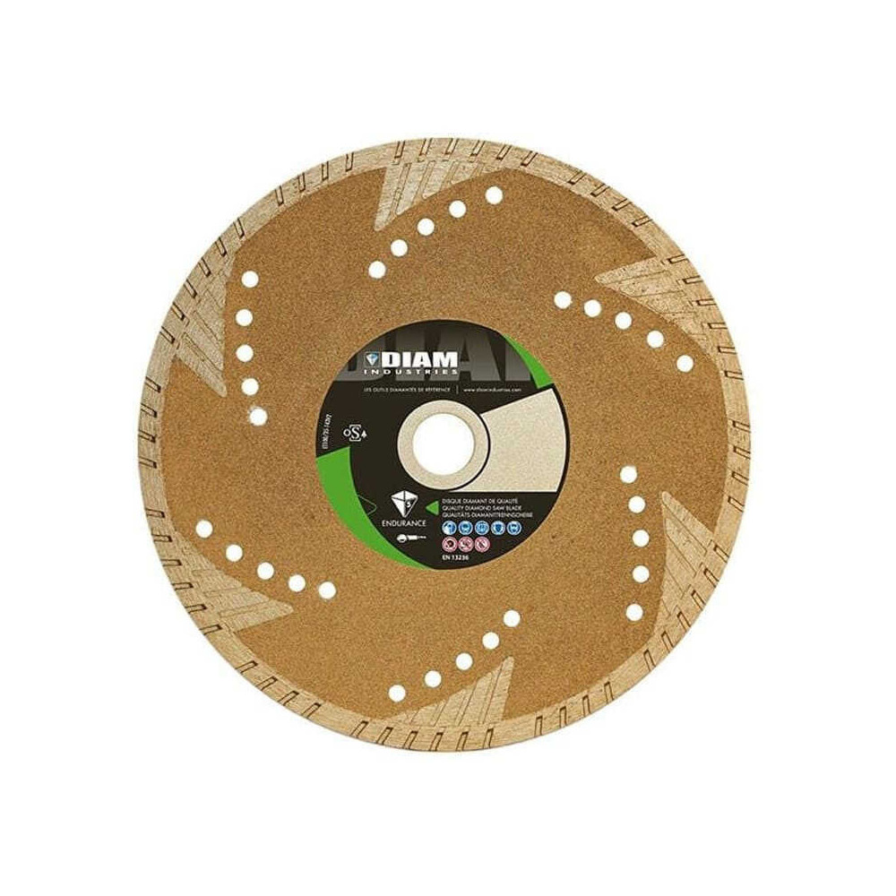Disque diamant déporté 125 mm Diam Industries TS80125-22FD