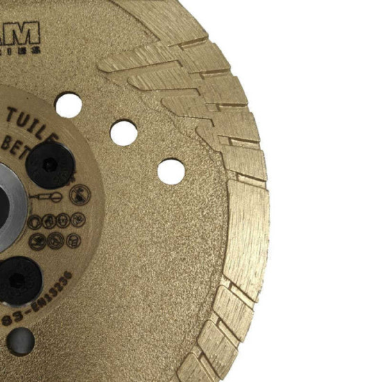 Disque diamant déporté 125 mm Diam Industries TS80125-22FD