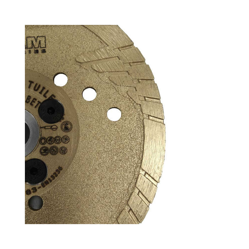 Disque diamant déporté 125 mm Diam Industries TS80125-22FD