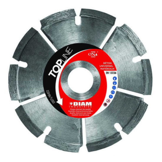 Disque diamant béton Ø150 mm Diam Industries TRB150_22