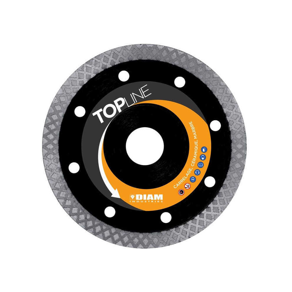 Disque diamant grès cérame Diam Industries FC90125-22