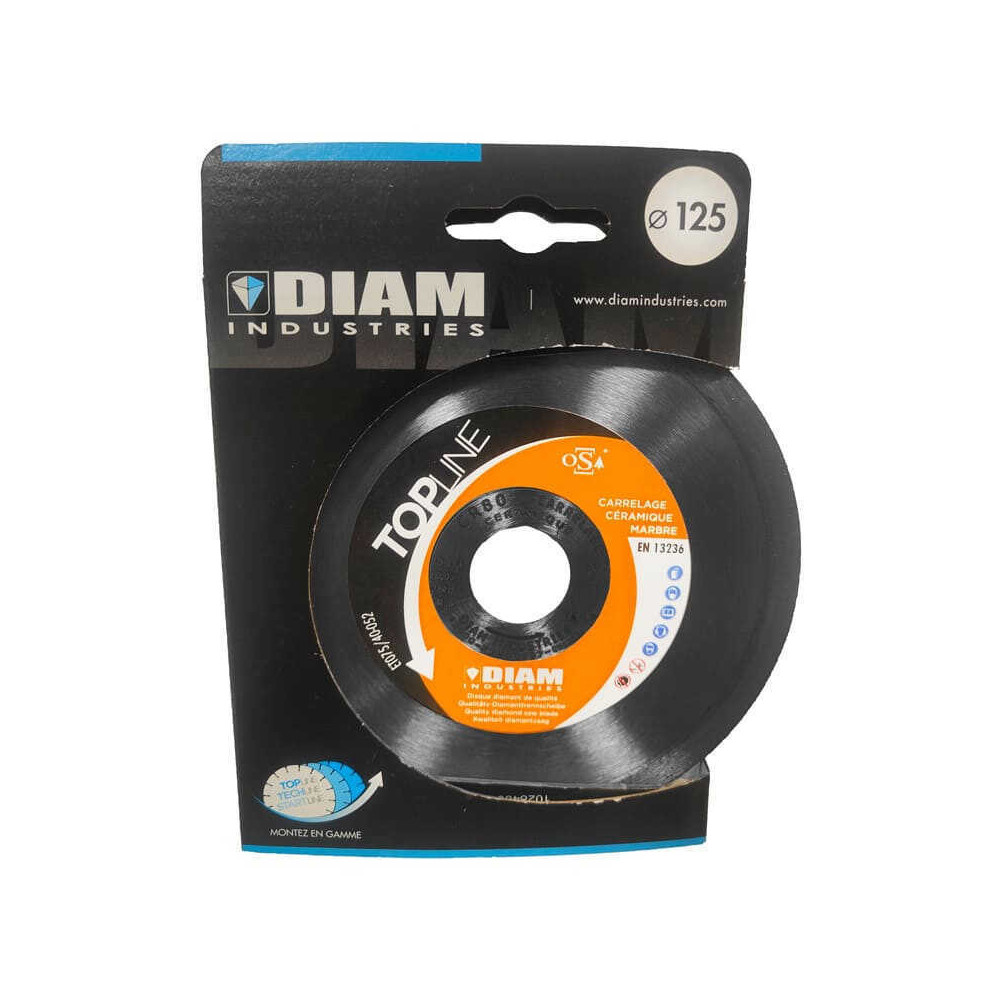 Disque diamant carrelage Diam Industries CR80125-22