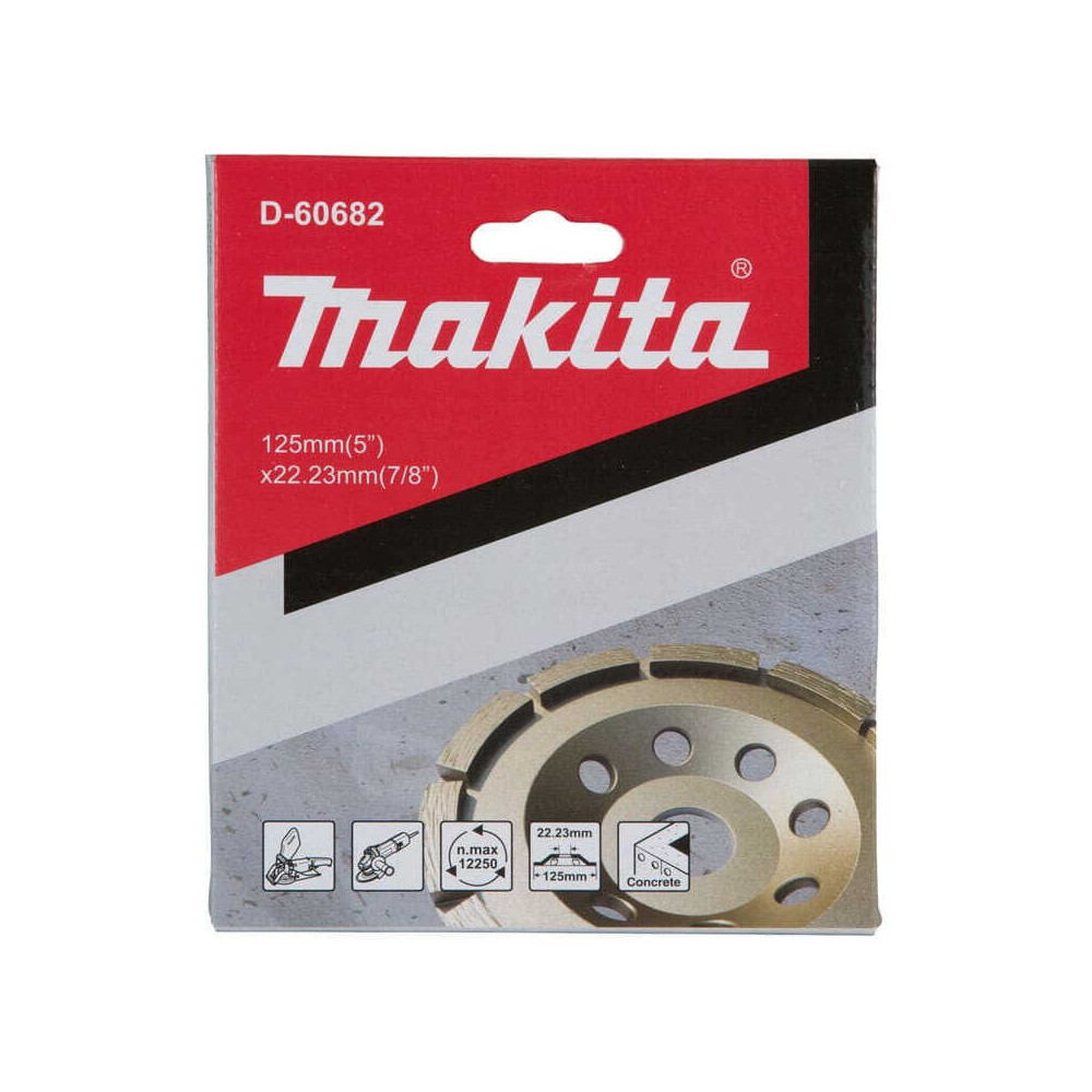Plateau de ponçage diamant Ø125 mm Makita D-60682