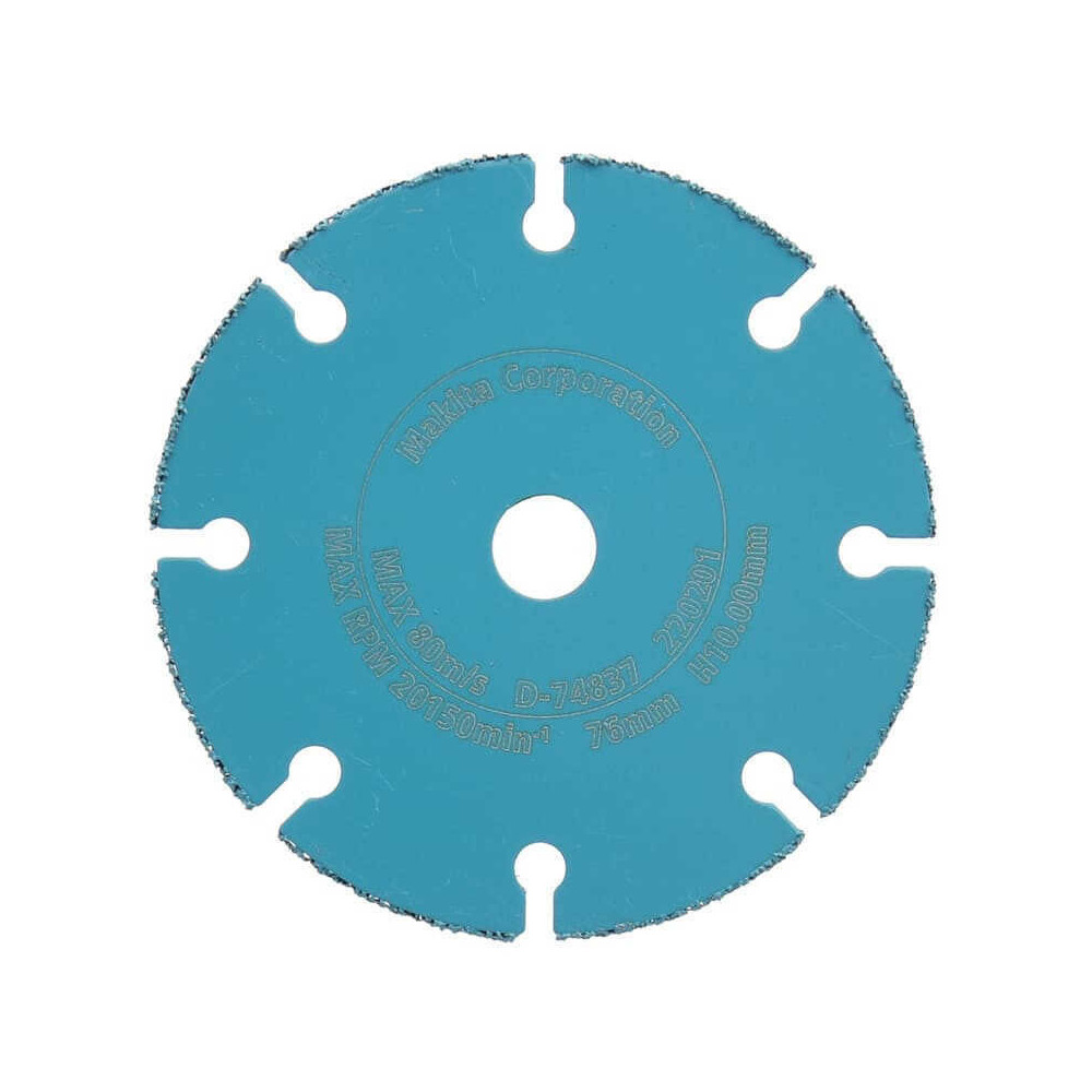 Disque diamant carbure Ø76 mm Makita D-74837