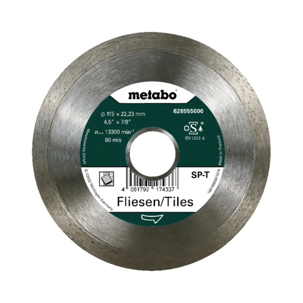 Meule de tronçonnage diamantée SP Metabo 628555000