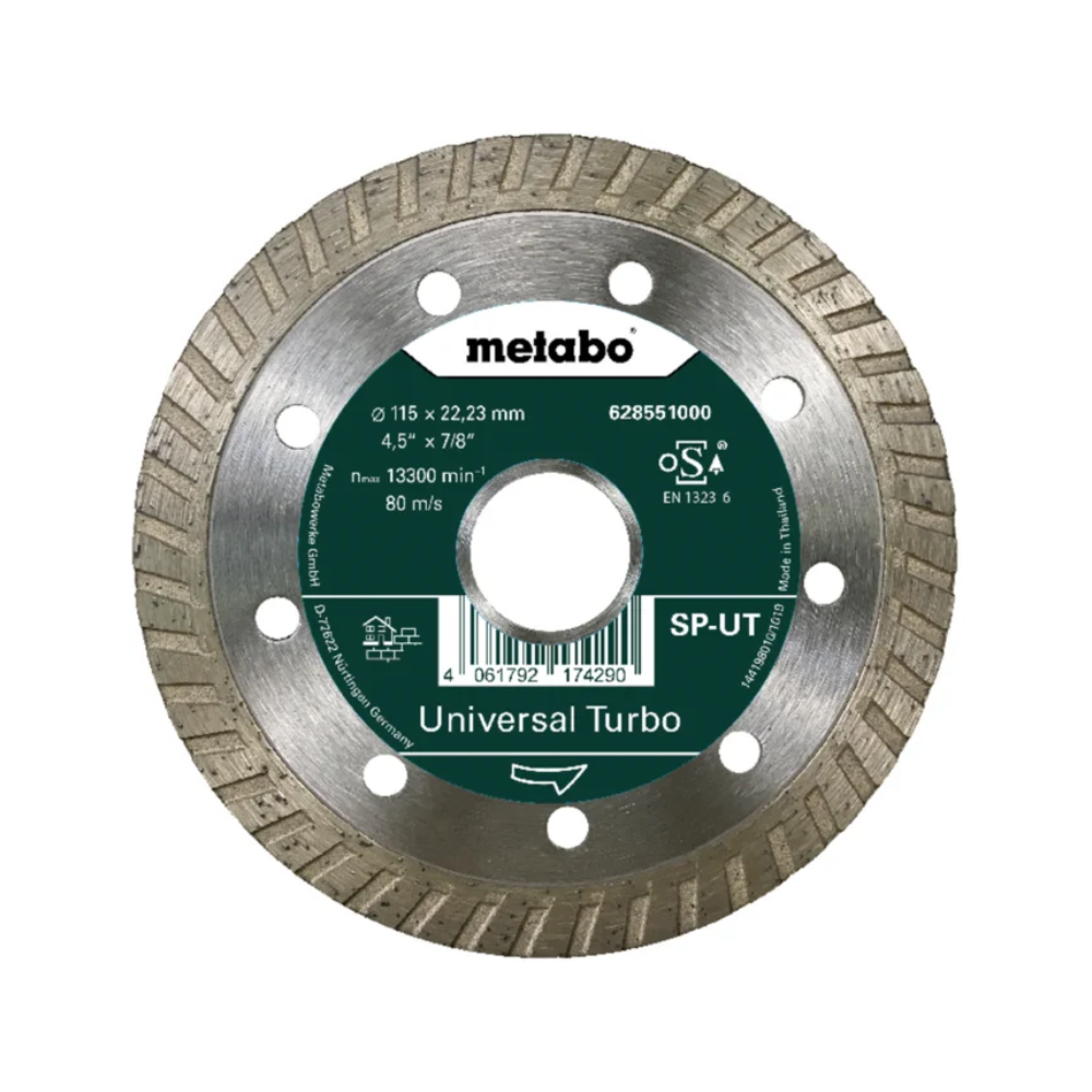Meule de tronçonnage diamantée SP Metabo 628551000