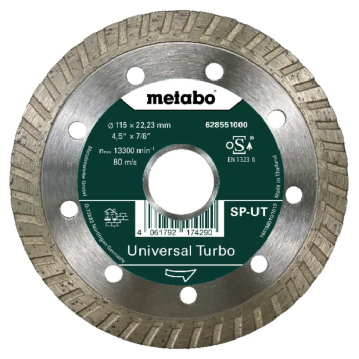 Meule de tronçonnage diamantée SP Metabo 628551000