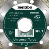 Meule de tronçonnage diamantée SP Metabo 628551000