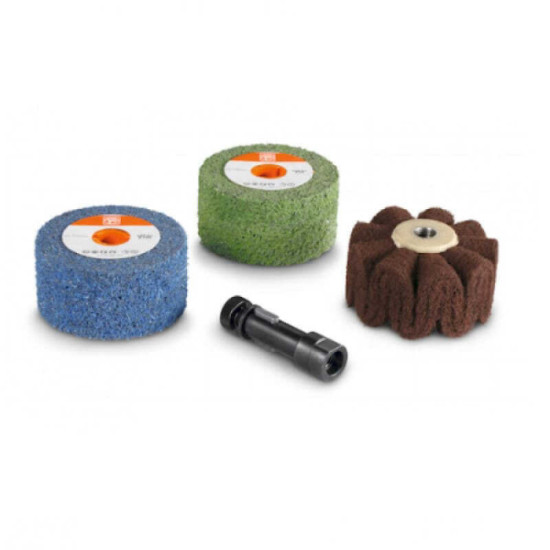 Set satinage profilés inox Fein 63721054020