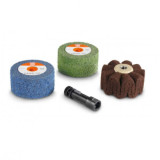 Set satinage profilés inox Fein 63721054020