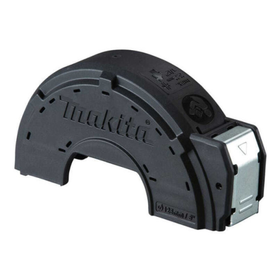 Capot de tronçonnage clipsable 125 mm Makita 199710-5