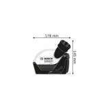 Aspiration Bosch Professional GDE125-EA-T 125 mm